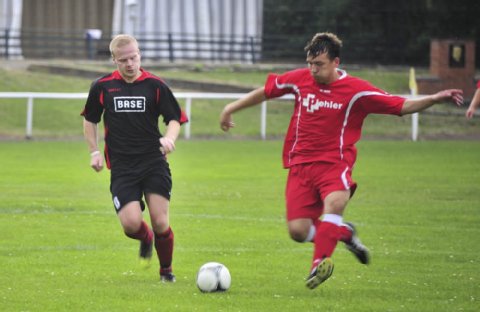Ronny Ginter im Zweikampf